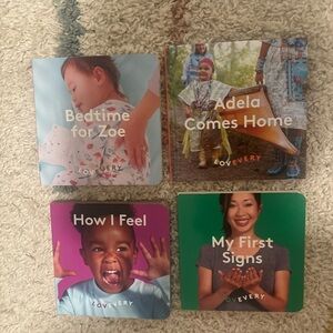 Lovevery Children's Board Books Set